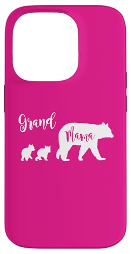 Grand Mama Bär mit 2 zwei Jungen Oma Großmutter Geschenk Hülle für iPhone 14 Pro Grand Mama Bär mit 2 zwei Jungen Oma Großmutter Geschenk Hülle für iPhone 14 Pro von All in the Bear Family