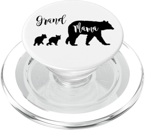Grand Mama Bär mit 2 zwei Jungen Oma Großmutter Geschenk PopSockets PopGrip für MagSafe Grand Mama Bär mit 2 zwei Jungen Oma Großmutter Geschenk PopSockets PopGrip für MagSafe von All in the Bear Family