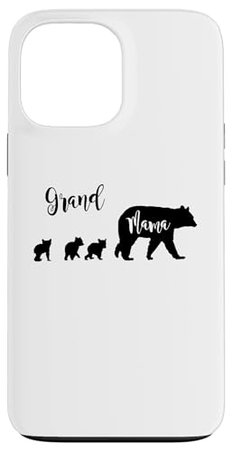 Grand Mama Bär mit 3 drei Jungen Oma Geschenk Hülle für iPhone 13 Pro Max Grand Mama Bär mit 3 drei Jungen Oma Geschenk Hülle für iPhone 13 Pro Max von All in the Bear Family