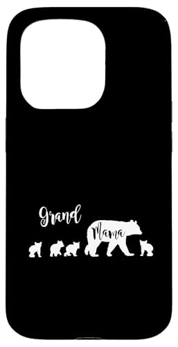 Grand Mama Bär mit 4 vier Jungen Oma Großmutter Geschenk Hülle für iPhone 15 Pro Grand Mama Bär mit 4 vier Jungen Oma Großmutter Geschenk Hülle für iPhone 15 Pro von All in the Bear Family