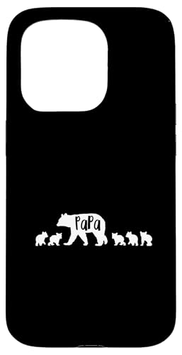 Papa Bär mit 5 fünf Jungen Papa Vater Geschenk Hülle für iPhone 15 Pro Papa Bär mit 5 fünf Jungen Papa Vater Geschenk Hülle für iPhone 15 Pro von All in the Bear Family