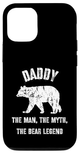 Vintage Daddy the Man The Myth the Bear Legende Dad Gift Hülle für iPhone 12/12 Pro Vintage Daddy the Man The Myth the Bear Legende Dad Gift Hülle für iPhone 12/12 Pro von All in the Bear Family