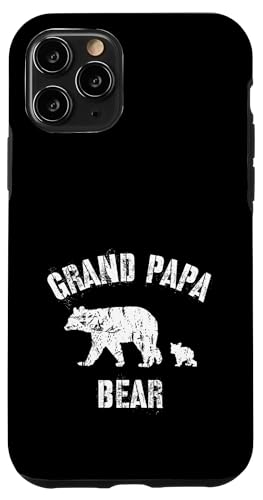 Vintage Grand Papa Bär mit 1 Junges Opa Geschenk Hülle für iPhone 11 Pro Vintage Grand Papa Bär mit 1 Junges Opa Geschenk Hülle für iPhone 11 Pro von All in the Bear Family