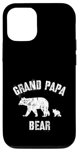 Vintage Grand Papa Bär mit 1 Junges Opa Geschenk Hülle für iPhone 12/12 Pro Vintage Grand Papa Bär mit 1 Junges Opa Geschenk Hülle für iPhone 12/12 Pro von All in the Bear Family