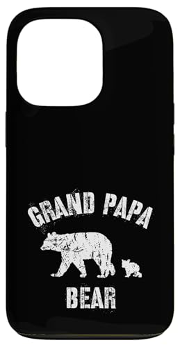 Vintage Grand Papa Bär mit 1 Junges Opa Geschenk Hülle für iPhone 13 Pro Vintage Grand Papa Bär mit 1 Junges Opa Geschenk Hülle für iPhone 13 Pro von All in the Bear Family