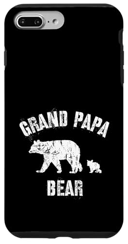 Vintage Grand Papa Bär mit 1 Junges Opa Geschenk Hülle für iPhone 7 Plus/8 Plus Vintage Grand Papa Bär mit 1 Junges Opa Geschenk Hülle für iPhone 7 Plus/8 Plus von All in the Bear Family