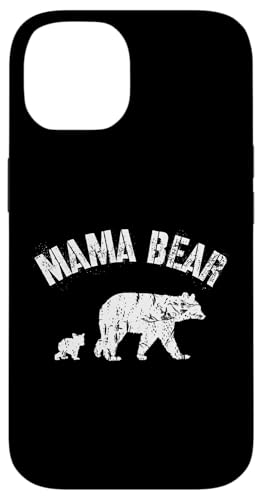 Vintage Mama Bär mit 1 One Cub Mom Mutter Geschenk Hülle für iPhone 14 Vintage Mama Bär mit 1 One Cub Mom Mutter Geschenk Hülle für iPhone 14 von All in the Bear Family