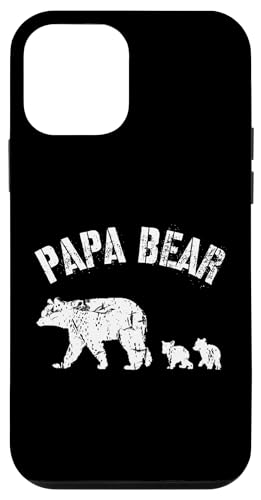 Vintage Papa Bär mit 2 zwei Jungen Papa Vater Hülle für iPhone 12 mini Vintage Papa Bär mit 2 zwei Jungen Papa Vater Hülle für iPhone 12 mini von All in the Bear Family