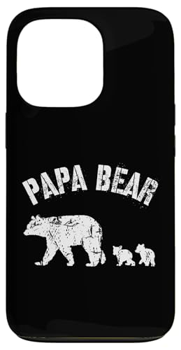 Vintage Papa Bär mit 2 zwei Jungen Papa Vater Hülle für iPhone 13 Pro Vintage Papa Bär mit 2 zwei Jungen Papa Vater Hülle für iPhone 13 Pro von All in the Bear Family