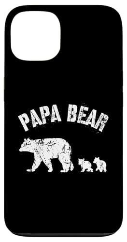 Vintage Papa Bär mit 2 zwei Jungen Papa Vater Hülle für iPhone 13 Vintage Papa Bär mit 2 zwei Jungen Papa Vater Hülle für iPhone 13 von All in the Bear Family