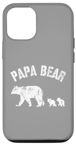 Vintage Papa Bär mit 2 zwei Jungen lustiges Geschenk für Papa Vater Hülle für iPhone 12/12 Pro Vintage Papa Bär mit 2 zwei Jungen lustiges Geschenk für Papa Vater Hülle für iPhone 12/12 Pro von All in the Bear Family