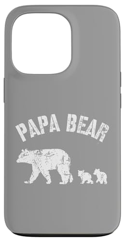 Vintage Papa Bär mit 2 zwei Jungen lustiges Geschenk für Papa Vater Hülle für iPhone 13 Pro Vintage Papa Bär mit 2 zwei Jungen lustiges Geschenk für Papa Vater Hülle für iPhone 13 Pro von All in the Bear Family