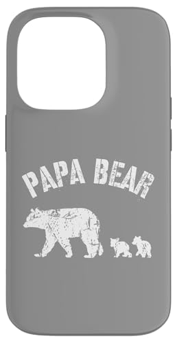 Vintage Papa Bär mit 2 zwei Jungen lustiges Geschenk für Papa Vater Hülle für iPhone 14 Pro Vintage Papa Bär mit 2 zwei Jungen lustiges Geschenk für Papa Vater Hülle für iPhone 14 Pro von All in the Bear Family