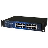 Allnet 112534 Managed L2 Gigabit Ethernet (10/100/1000) Schwarz 19U – Netzwerk-Switch (Managed, L2, Gigabit Ethernet (10/100/1000), Montagegitter, 19U, Wandmontage) von AllNet