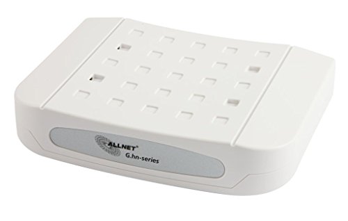 ALLNET ALL-GHN102-COAX Network Bridge & Repeater – Brücke & Repeater (IEEE 802.1p, IEEE 802.3ab,IEEE 802.3az,IEEE 802.3u, kabelgebunden, G.hn, TV, Network Bridge, weiß, 4 W) von AllNet