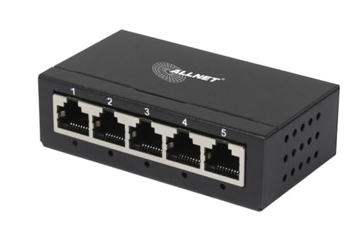 ALLNET ALL-SG8005 Switch unmanaged 5 Port Gigabit / 5X LAN / Lüfterlos von AllNet