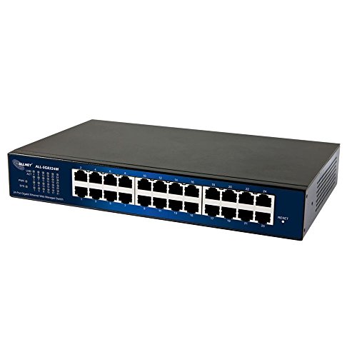 ALLNET ALL-SG8324M Netzwerk-Switch Managed L2 Gigabit Ethernet (10/100/1000) schwarz von AllNet