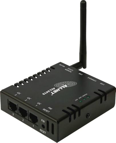 ALLNET MSR Zentrale ALL3419 inkl. 3 Sensor Ports & WLAN & Temperaturfühler ALL3006 für IP Gebäude Automation ALLNET MSR Zentrale ALL3419 inkl. 3 Sensor Ports & WLAN & Temperaturfühler ALL3006 für IP Gebäude Automation von AllNet