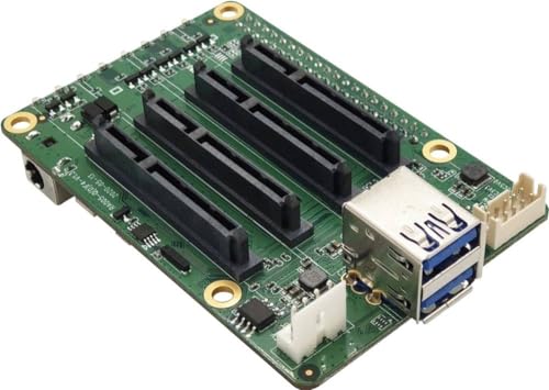 ALLNET SATA HAT Quad NAS Raspberry Pi® Erweiterungs-Platine Passend für (Entwicklungskits): Raspbe von AllNet