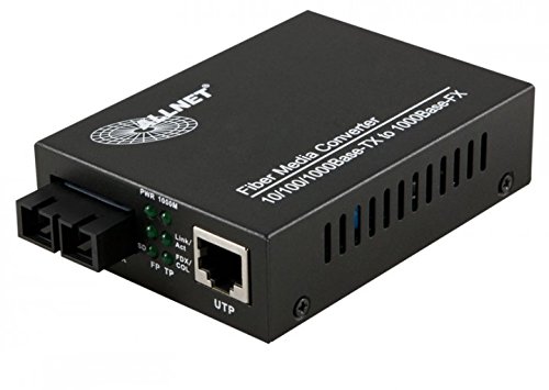 AllNet ALL-MC105-SC-SM/Medien Konverter 10/100/1000BaseTX - 1000Base FX/SC Singlemode von AllNet