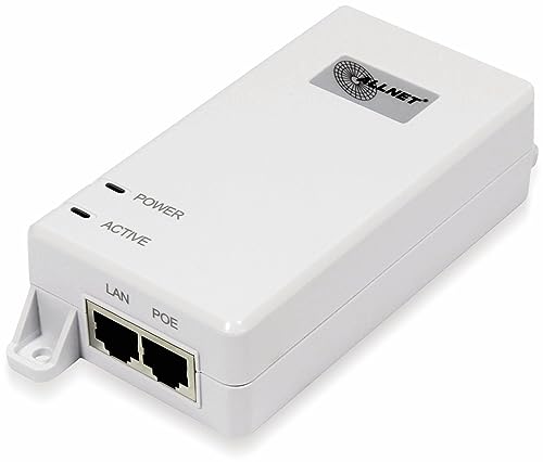 Allnet ALL0488v6 PoE Injektor 10/100 / 1000MBit/s IEEE 802.3af (12.95 W), IEEE 802.3at (25.5 W) von AllNet