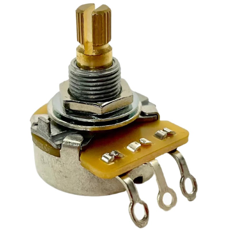 AllParts EP-0085-000 CTS 250K Split Shaft Audio Pot Logarithmic Potentiometer AllParts EP-0085-000 CTS 250K Split Shaft Audio Pot Logarithmic Potentiometer von AllParts