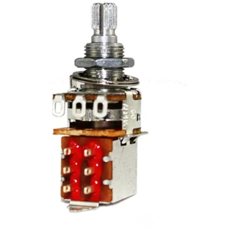 AllParts EP-0286-000 500K DPDT Push Pull Audio Pot Logarithmic Push/Pull Potentiometer AllParts EP-0286-000 500K DPDT Push Pull Audio Pot Logarithmic Push/Pull Potentiometer von AllParts
