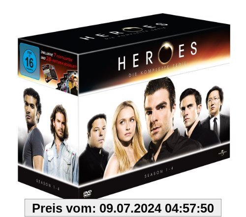 Heroes: Die komplette Serie - Season 1-4 [23 DVDs] von Allan Arkush