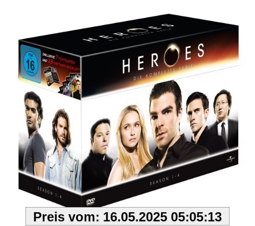 Heroes: Die komplette Serie - Season 1-4 [23 DVDs] von Allan Arkush