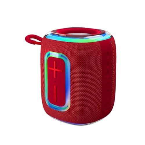Allayu Drahtlose Bluetooth Lautsprecher mit integriertem hochauflösendem Mikrofon zur Geräuschreduzierung Drahtlose Lautsprecher mit Bluetooth ABS, Rot Allayu Drahtlose Bluetooth Lautsprecher mit integriertem hochauflösendem Mikrofon zur Geräuschreduzierung Drahtlose Lautsprecher mit Bluetooth ABS, Rot von Allayu