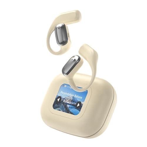 Allayu Echtzeit Übersetzungs Ohrhörer mit Musikwiedergabefunktion Übersetzungs Ohrhörer Kopfhörer ABS Übersetzungs Ohrhörer Real, Beige Allayu Echtzeit Übersetzungs Ohrhörer mit Musikwiedergabefunktion Übersetzungs Ohrhörer Kopfhörer ABS Übersetzungs Ohrhörer Real, Beige von Allayu