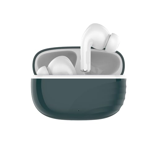 Allayu Hi Fi Sound Headset Bluetooth für angenehmes Hören ABS Bluetooth Kopfhörer mit Mikrofon Bluetooth Headsets, Meeresblau von Allayu