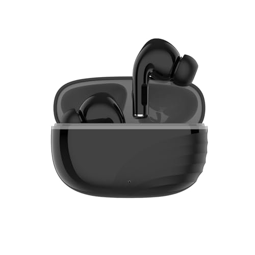 Allayu Hi Fi Sound Headset Bluetooth für angenehmes Hören ABS Bluetooth Kopfhörer mit Mikrofon Bluetooth Headsets, Schwarz von Allayu