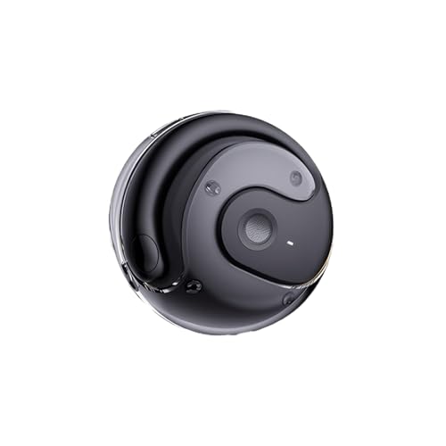 Allayu Kopfhörer Bluetooth Wireless Bluetooth 4 8 Stunden Akkulaufzeit PC ABS Wireless Kopfhörer Zahn Bluetooth Kopfhörer Headset, Schwarz von Allayu