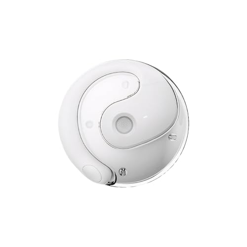 Allayu Kopfhörer Bluetooth Wireless Bluetooth 4 8 Stunden Akkulaufzeit PC ABS Wireless Kopfhörer Zahn Bluetooth Kopfhörer Headset, Weiß von Allayu