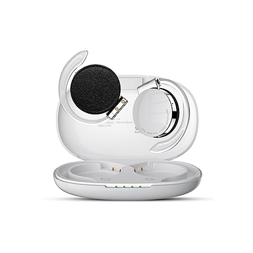 Allayu Kopfhörer Staubdichter Ohrbügel Noise Cancelling Drahtloses Bluetooth kompatibles Stereo Jogging Ohrhörer Headset Geburtstagsgeschenk, Weiss von Allayu
