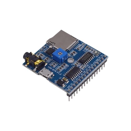 Allayu MP3 Player Modul löst Sprachwiedergabe für Verstärkersteuerung aus, Audio Sprachwiedergabe für Verstärkerplatine, Wiedergabemodul von Allayu