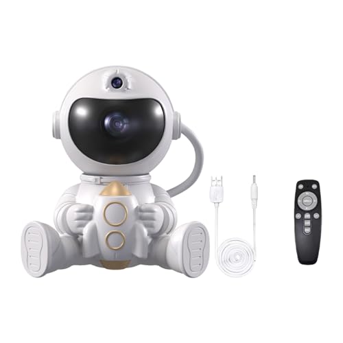 Allayu Star Galaxies Astronaut Projector Einstellbarer Winkel für EIN realistisches Weltraumerlebnis für Astronaut Projector ABS, Stil 2 von Allayu