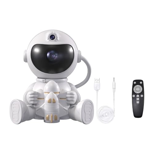 Allayu Star Galaxies Astronaut Projector Einstellbarer Winkel für EIN realistisches Weltraumerlebnis für Astronaut Projector ABS, Stil 3 von Allayu