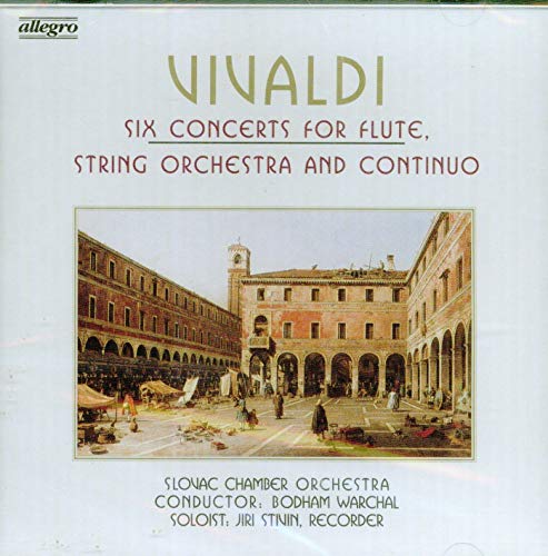 6 Flötenkonzerte / 6 Concertos for Flute, String Orchestra & Continuo von Allegro