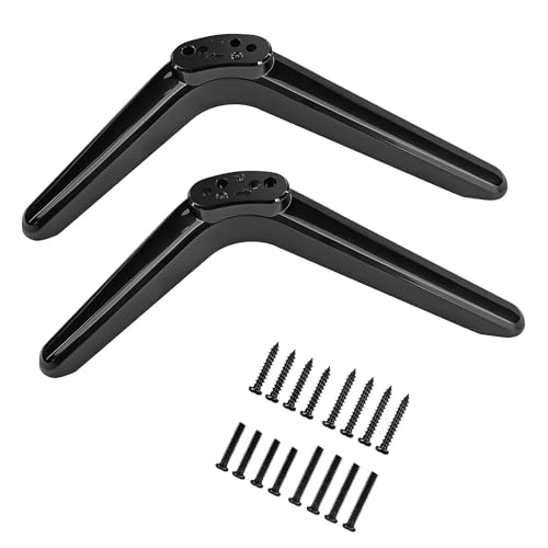 2 Universal TV Ständer, TV-Sockelfüße mit Schraubenset TV Standfuss,TV Ständerbeine Kompatibel mit 27" bis 55" Fernsehern,TV Halterung für LED und Plasma Flachbildschirme 2 Universal TV Ständer, TV-Sockelfüße mit Schraubenset TV Standfuss,TV Ständerbeine Kompatibel mit 27" bis 55" Fernsehern,TV Halterung für LED und Plasma Flachbildschirme von Alleshelfer