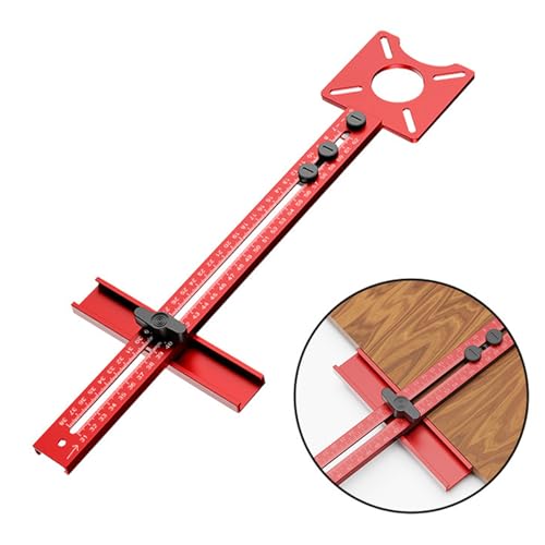 4-in1 Frässchablone OberfräSe, Frässchablone, Milling Templates for Router, Router Template, Aluminium Alloy Milling Compass, Adjustable Router Template, Accessories For Router, Woodworking Tool 4-in1 Frässchablone OberfräSe, Frässchablone, Milling Templates for Router, Router Template, Aluminium Alloy Milling Compass, Adjustable Router Template, Accessories For Router, Woodworking Tool von Alleshelfer