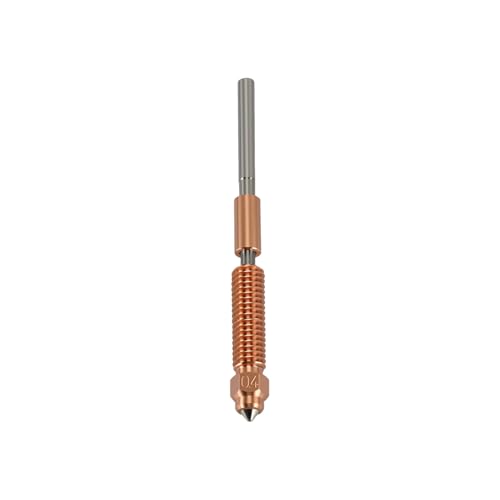 K1C Düse,0,4mm 3D-Drucker Hartstahl Düse Ersatz, Ender-3 V3 Quick-Swap Düse Kit,3D-Drucker Teile Zubehör für K1C Ender 3 V3 Ender 3 V3 Plus von Alleshelfer