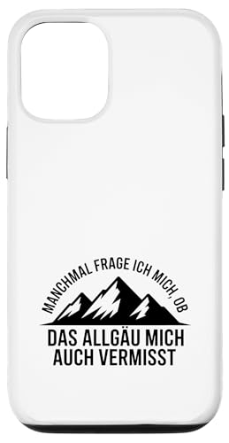 Ob das Allgäu mich auch vermisst? Allgäuer Dialekt Allgäu Hülle für iPhone 12/12 Pro Ob das Allgäu mich auch vermisst? Allgäuer Dialekt Allgäu Hülle für iPhone 12/12 Pro von Allgäu & Allgäuer Designs