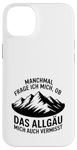 Ob das Allgäu mich auch vermisst? Allgäuer Dialekt Allgäu Hülle für iPhone 14 Plus Ob das Allgäu mich auch vermisst? Allgäuer Dialekt Allgäu Hülle für iPhone 14 Plus von Allgäu & Allgäuer Designs