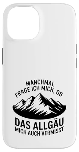Ob das Allgäu mich auch vermisst? Allgäuer Dialekt Allgäu Hülle für iPhone 14 Ob das Allgäu mich auch vermisst? Allgäuer Dialekt Allgäu Hülle für iPhone 14 von Allgäu & Allgäuer Designs