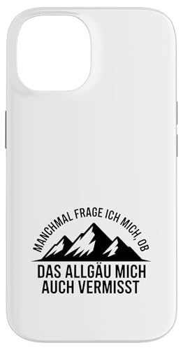 Ob das Allgäu mich auch vermisst? Allgäuer Dialekt Allgäu Hülle für iPhone 14 Ob das Allgäu mich auch vermisst? Allgäuer Dialekt Allgäu Hülle für iPhone 14 von Allgäu & Allgäuer Designs