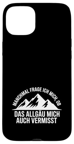 Ob das Allgäu mich auch vermisst? Hülle für iPhone 15 Plus Ob das Allgäu mich auch vermisst? Hülle für iPhone 15 Plus von Allgäu & Allgäuer Designs