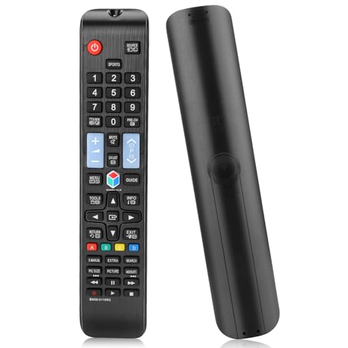 Fernbedienung für Samsung BN59-01198Q, Universal Fernbedienung für Samsung LCD LED Smart TVs, Kompatibel mit UA32J5500AK, UA40J6200AK, UE32J6302AK, UA32J5500AW, Keine Einrichtung Erforderlich Fernbedienung für Samsung BN59-01198Q, Universal Fernbedienung für Samsung LCD LED Smart TVs, Kompatibel mit UA32J5500AK, UA40J6200AK, UE32J6302AK, UA32J5500AW, Keine Einrichtung Erforderlich von AllgoodRc