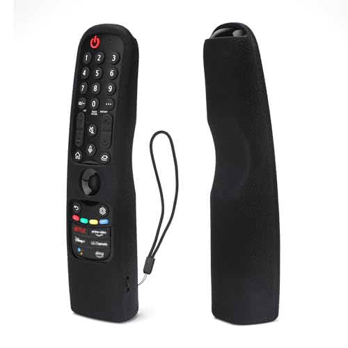 Silikon Schutzhülle Fernbedienungen für LG Magic Remote AN-MR21GA MR21GC MR22GN MR23GN MR24GA, Fernbedienungshülle Case Stoßfestes für LG QNED Smart TV 2022/2023/2024, Hülle Schutzhülle Anti-Rutsch Silikon Schutzhülle Fernbedienungen für LG Magic Remote AN-MR21GA MR21GC MR22GN MR23GN MR24GA, Fernbedienungshülle Case Stoßfestes für LG QNED Smart TV 2022/2023/2024, Hülle Schutzhülle Anti-Rutsch von AllgoodRc